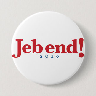 Chapa Redonda De 7 Cm ¡Extremo de Jeb! 2016