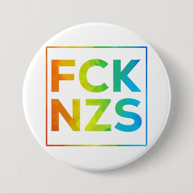 Chapa Redonda De 7 Cm Fck NZS mit Rahmen (Anverso)