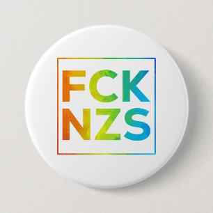 Chapa Redonda De 7 Cm Fck NZS mit Rahmen