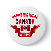 Feliz cumpleaños Canadá est. 1867 -