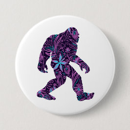 CHAPA REDONDA DE 7 CM FLORAL BIGFOOT