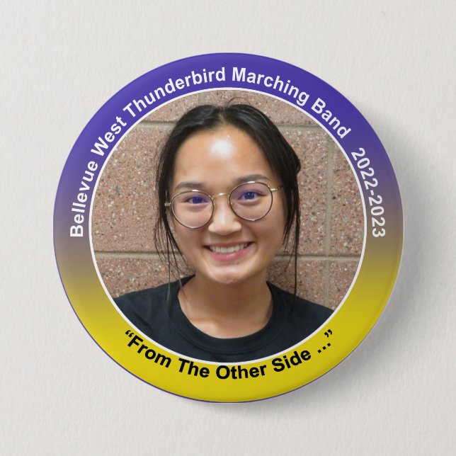 Chapa Redonda De 7 Cm Flute Kaitlyn 12 (Anverso)