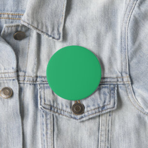 Chapa Redonda De 7 Cm fondo verde con borde blanco