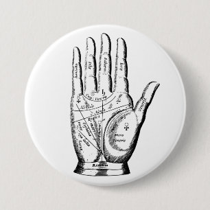 Chapa Redonda De 7 Cm Fortune Teller