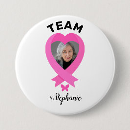 Chapa Redonda De 7 Cm Foto del Personalizado de Concienciación sobre el 