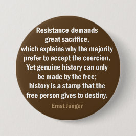 Chapa Redonda De 7 Cm Fuera de sociedad