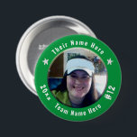 Chapa Redonda De 7 Cm Fútbol o cualquier espíritu deportivo atlético Fot<br><div class="desc">¡Todo el texto es ajustable! Encuentra tu foto deportiva favorita para hacer de ésta tu propia! Ideal para torneos y días de juego. Usa el botón de tu espíritu deportivo con orgullo. Hay otros colores disponibles. Encontrar también banderas de coches, refrigeradores de bebidas, imanes de coches y otros productos de...</div>