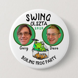 Chapa Redonda De 7 Cm Gary Swing / Dave Olszta 2020