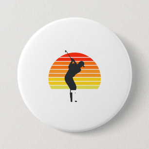 Chapa Redonda De 7 Cm Gracioso Golf T Shirt Back Nines Matter