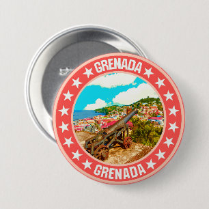Chapa Redonda De 7 Cm Granada