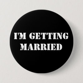 Chapa Redonda De 7 Cm Groom para ser soltero stag do pin badge