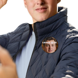 Chapa Redonda De 7 Cm Groom para ser soltero stag do pin badge