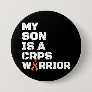 Chapa Redonda De 7 Cm Guerrero/bloque/hijo...CRPS