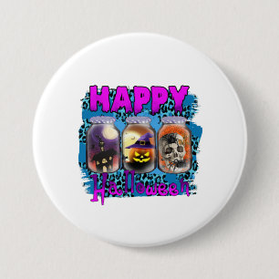 Chapa Redonda De 7 Cm Halloween Happy Halloween Birthday