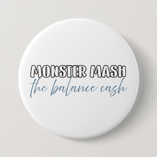 Chapa Redonda De 7 Cm Halloween - Monster Mash