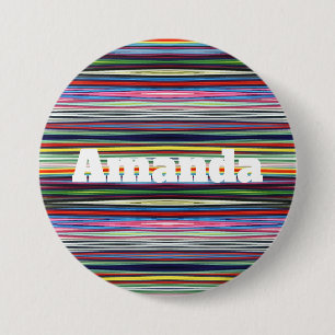 Chapa Redonda De 7 Cm HAMbWG - Button - Multi Color w Name