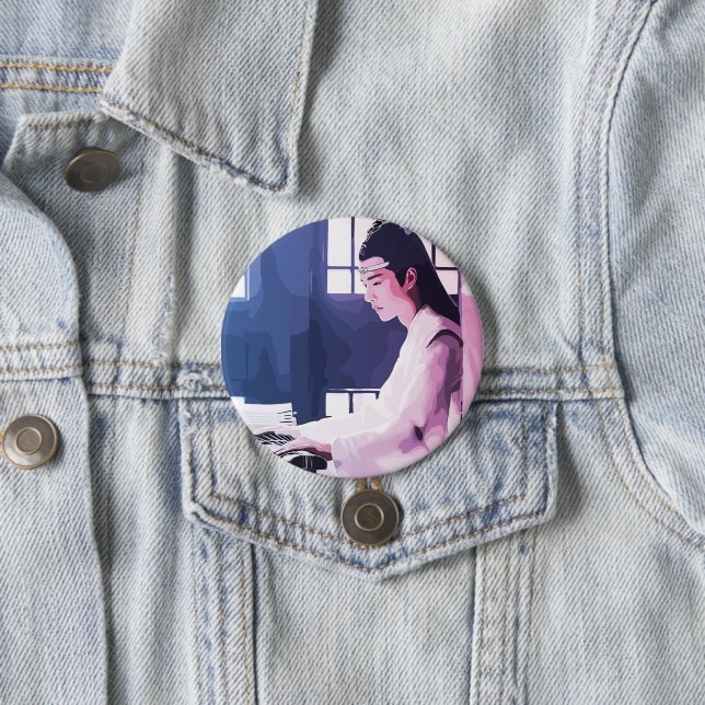 Chapa Redonda De 7 Cm Hanguang Jun Lan Wangji The Untamed (In situ)