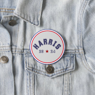 Chapa Redonda De 7 Cm Harris 2024 Athletic Word Art