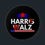 Chapa Redonda De 7 Cm Harris Walz 24 Harry Balz 2024 Meme Democratics<br><div class="desc">Gracioso Harris Walz 24 Harry Balz 2024 Voto Meme Demócrata</div>