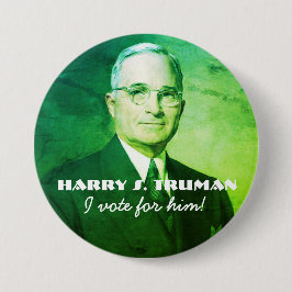 Chapa Redonda De 7 Cm Harry S. Truman