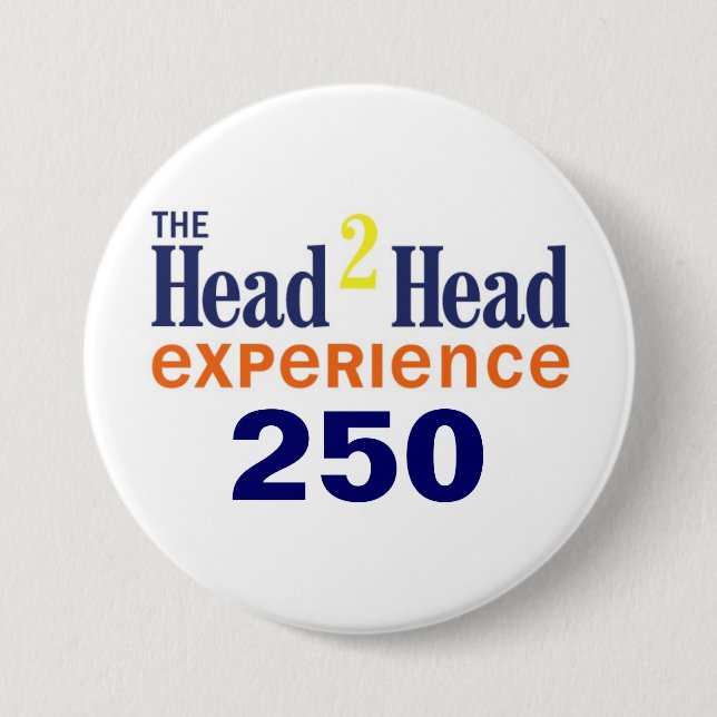 Chapa Redonda De 7 Cm Head2Head 250 (Anverso)
