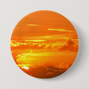 Chapa Redonda De 7 Cm Hermoso amanecer de Florida