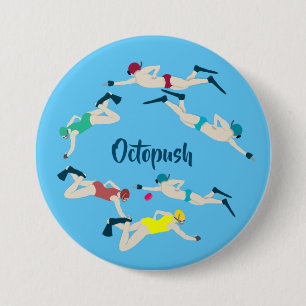 Chapa Redonda De 7 Cm Hockey submarino