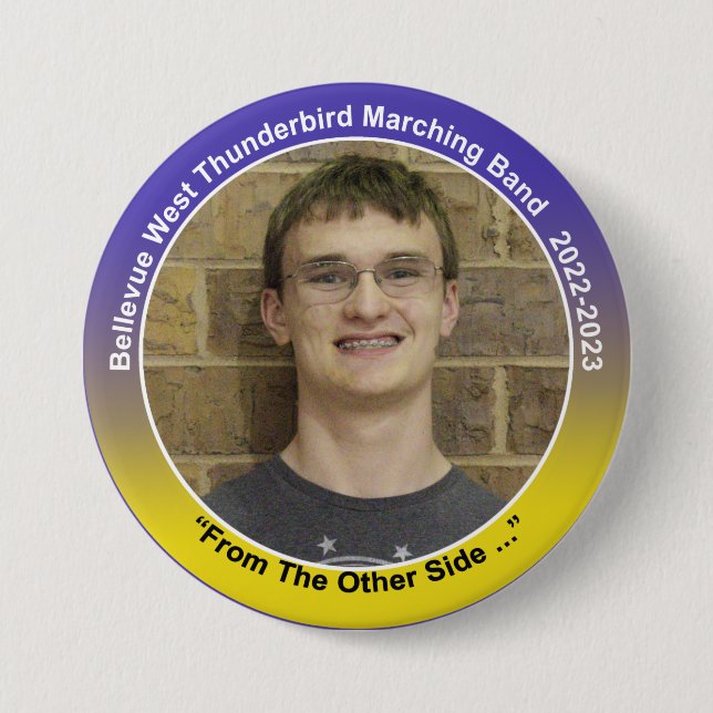 Chapa Redonda De 7 Cm Horn Simon 11 (Anverso)