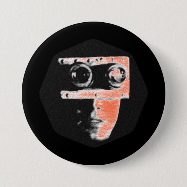 Chapa Redonda De 7 Cm Hunter (Anverso)