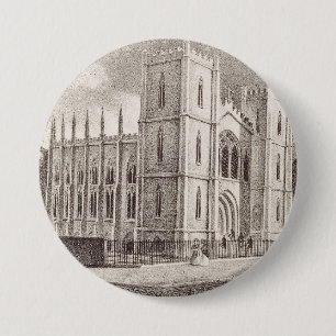 Chapa Redonda De 7 Cm Iglesia cristiana medieval