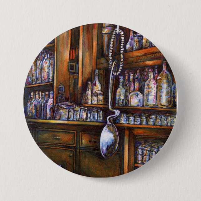 Chapa Redonda De 7 Cm Implícitamente entendido (Anverso)