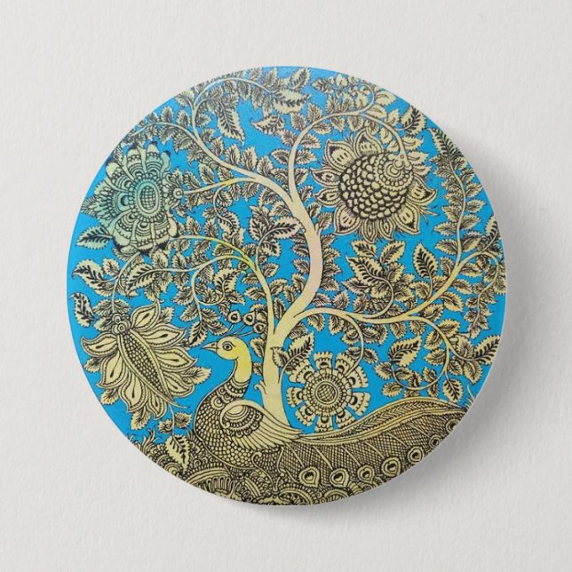 Chapa Redonda De 7 Cm Impresión de viñetas (Anverso)