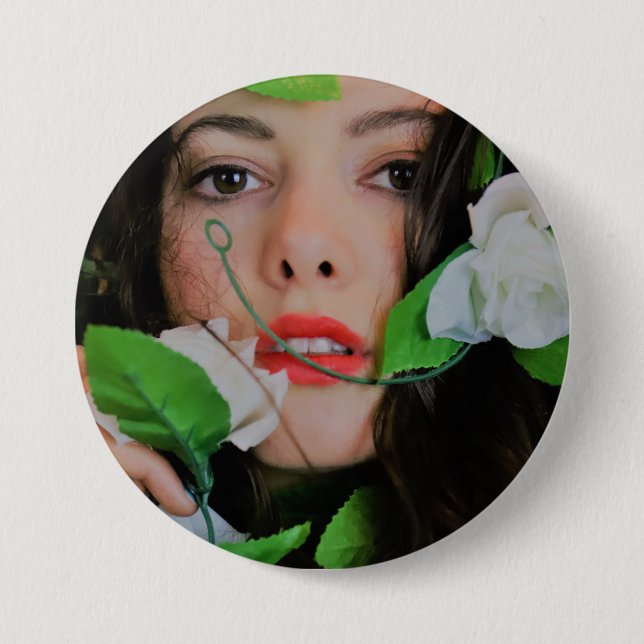 Chapa Redonda De 7 Cm Insignia redonda, grande, 7,6 cm (3") (Anverso)