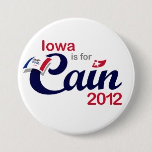 Chapa Redonda De 7 Cm ¡Iowa está para Caín! - Caín 2012