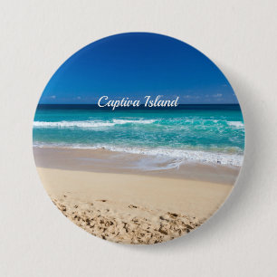 Chapa Redonda De 7 Cm Isla de Captiva, Florida,