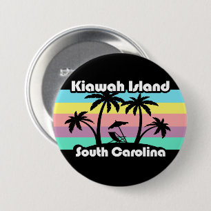 Chapa Redonda De 7 Cm Isla Kiawah Carolina del Sur