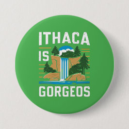 Chapa Redonda De 7 Cm ithaca es gargantas