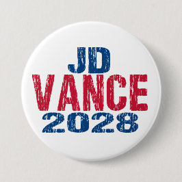 Chapa Redonda De 7 Cm JD Vance 2028 (disgusto)
