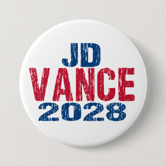 Chapa Redonda De 7 Cm JD Vance 2028 (disgusto)