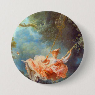 Chapa Redonda De 7 Cm Jean Honore Fragonard