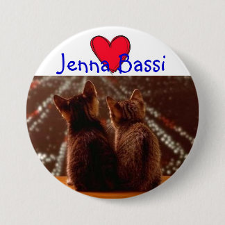 Chapa Redonda De 7 Cm Jenna Bassi