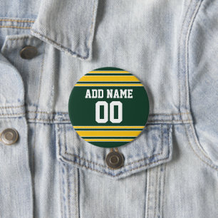 Chapa Redonda De 7 Cm Jersey de fútbol con número de nombre personaliz