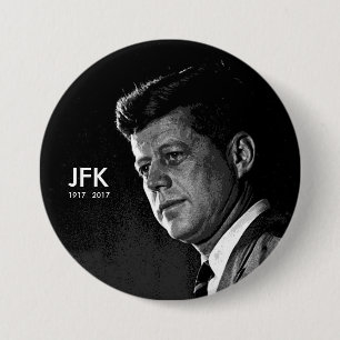 CHAPA REDONDA DE 7 CM JFK 1917 2017