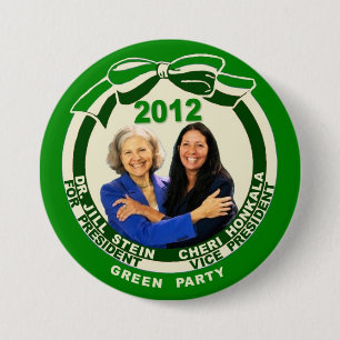 Chapa Redonda De 7 Cm Jill Stein/Cheri Honkala 2012