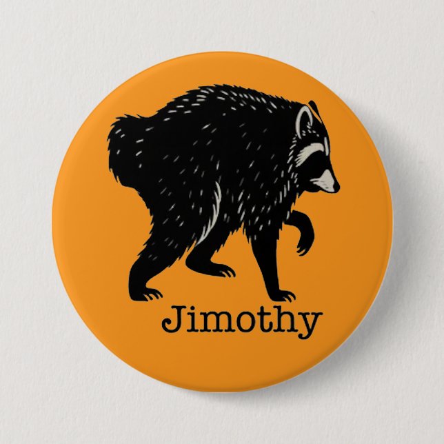 Chapa Redonda De 7 Cm jimothy (Anverso)