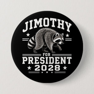 Chapa Redonda De 7 Cm Jimothy presidente 2028