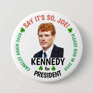 Chapa Redonda De 7 Cm Joe Kennedy: Camelot 2020