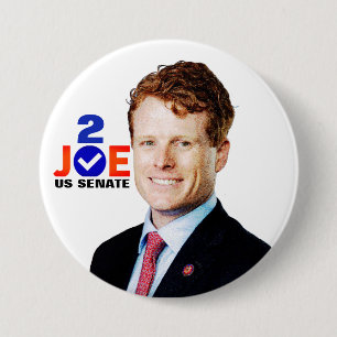 Chapa Redonda De 7 Cm Joe Kennedy Senado de Estados Unidos 2020