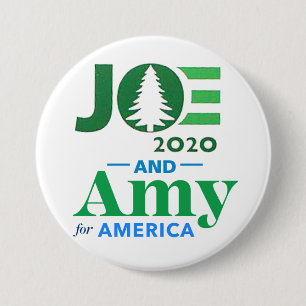 Chapa Redonda De 7 Cm Joe y Amy 2020