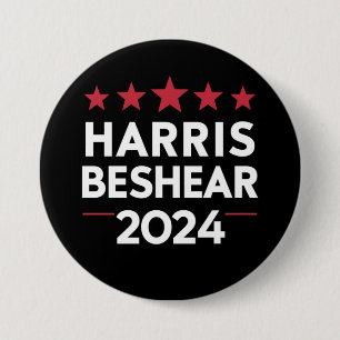 Chapa Redonda De 7 Cm Kamala Harris Andy Beshear 2024 Harris Beshear 202
